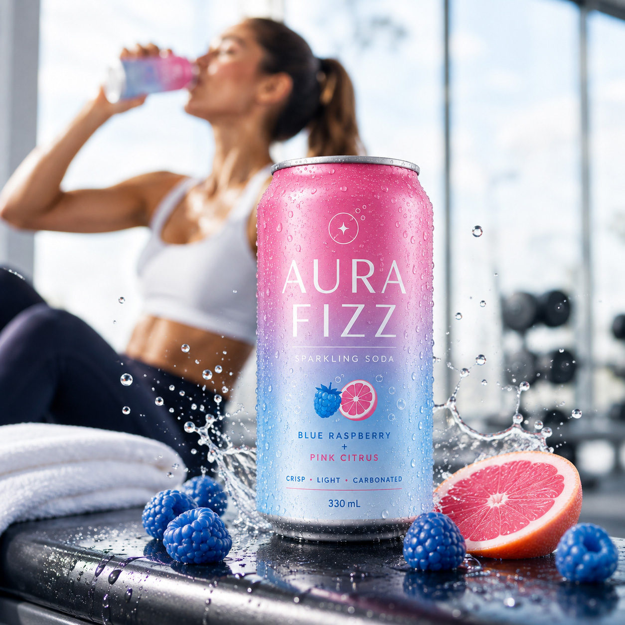 Aura Fizz after a workout